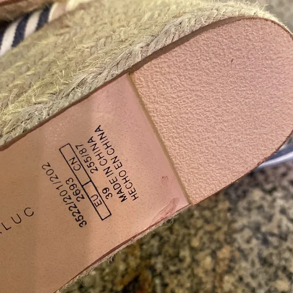 Zara espadrilles wedges with ankle tie shoes. - Picture 7 of 7